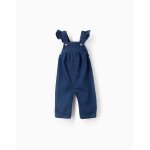 Salopette en jean  volants bleu