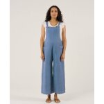 Salopette de maternit� et d'allaitement maya bleu