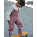 Salopette de pluie en caoutchouc avec imprim� floral rose