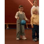 Salopette en serg� � jambe large vert