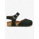 Sandales astrid enfant en cuir vegan green