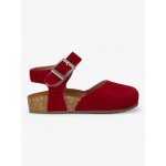 Sandales 'astrid' enfant en cuir vegan red Sandales 'astrid' enfant en cuir vegan red