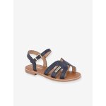 Sandales bamia par m. belarbi bleu gris�