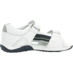 Sandale b�b� cuir blanc