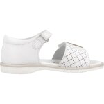 Sandale b�b� cuir colory blanc 300