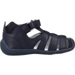 Sandale b�b� cuir ground bleu 800