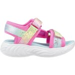 Sandales b�b� fille en textile rose pkmt