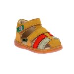 Sandales bb kick pod jaune orange vert