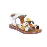 Sandales bb mo cloflore blanc