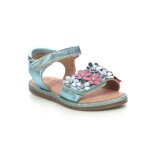 Sandales bb parlotte bleu clair metallise