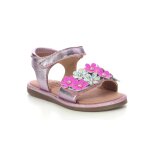 Sandales bb parlotte violet lilas metallise