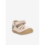 Sandales cuir b�b� sushy 895233 - 10 - 131 rose