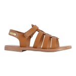 Sandales en cuir  brides miel