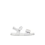 Sandales en cuir dendix. blanc -