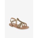 Sandales cuir enfant baguera par m. belarbi marron