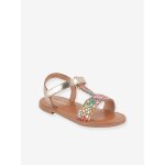 Sandales cuir enfant bamba by m. belarbi multicolore Sandales cuir enfant bamba by m. belarbi multicolore