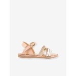 Sandales cuir enfant inaya par m. belarbi beige