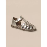 Sandales en cuir iris� fille dore