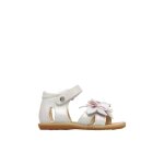 Sandales en cuir mivy blanc -