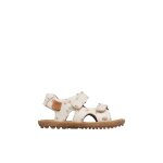 Sandales en cuir sky blanc cr�me -