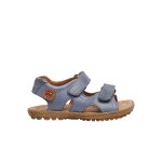 Sandales en cuir sky bleu clair