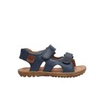 Sandales en cuir sky marine