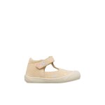 Sandales en daim indis embr vanille -