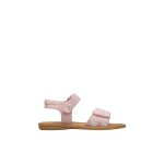 Sandales en daim melibu rose -