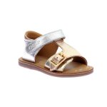 Sandales diazzy argent or rose