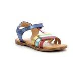 Sandales enfant diamanto marine metal multico