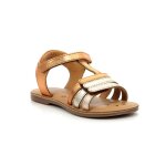 Sandales enfant diamanto orange cuivre