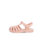 Sandales pour enfants avec fermoir  boucle aux couleurs pastel rose ple