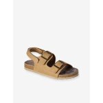 Sandales enfant gar�on synth�tique beige