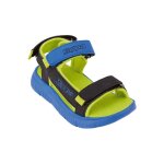 Sandales enfant kana noir / bleu / vert