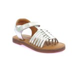 Sandales enfant kick prella blanc irise