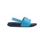 Sandales fille backstrap bleu or moon pe bleu