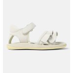 Sandales fille cuir bicho fw twins blanc naturel