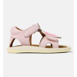 Sandales fille cuir bicho kids twins rose jaune