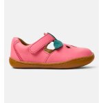 Sandales fille cuir peu cami twins rose pastel