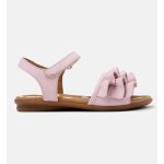 Sandales fille cuir right kids twins rose pastel