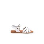 Sandales fille avec semelle en gel blanc