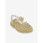 Sandales fille sun m�duse dor� paillet�