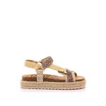Sandales filles synth�tique boucle beige