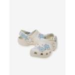 Sandales fleurs crocs blanc