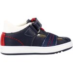 Sandale gar�on cuir b�b� bleu c4211