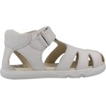 Sandales gar�on cuir maintien solide pour l'�t� blanc