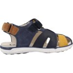 Sandales gar�on en cuir robustes et durables bleu