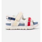 Sandales gar�on oruga twins blanc naturel