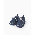 Sandales avec imprim� mickey bleu fonc�