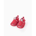 Sandales avec imprim� minnie rouge